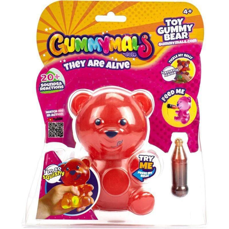 Eolo Gummymals Squishy Toy Gummy Bear Red, , large image number 0