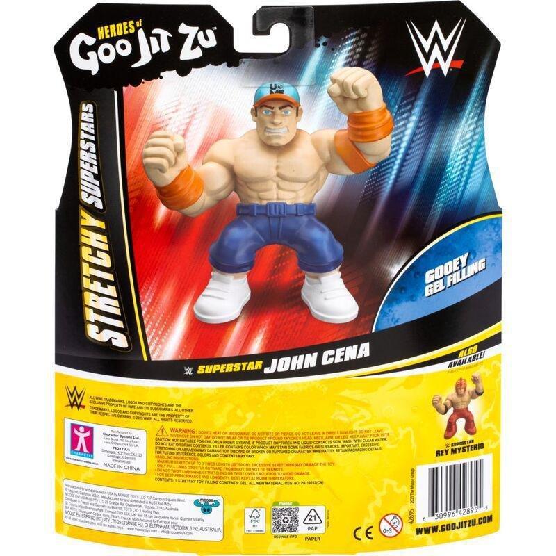 Heroes Of Goo Jit Zu Wwe Stretchy Superstars John Cena, , large image number 1