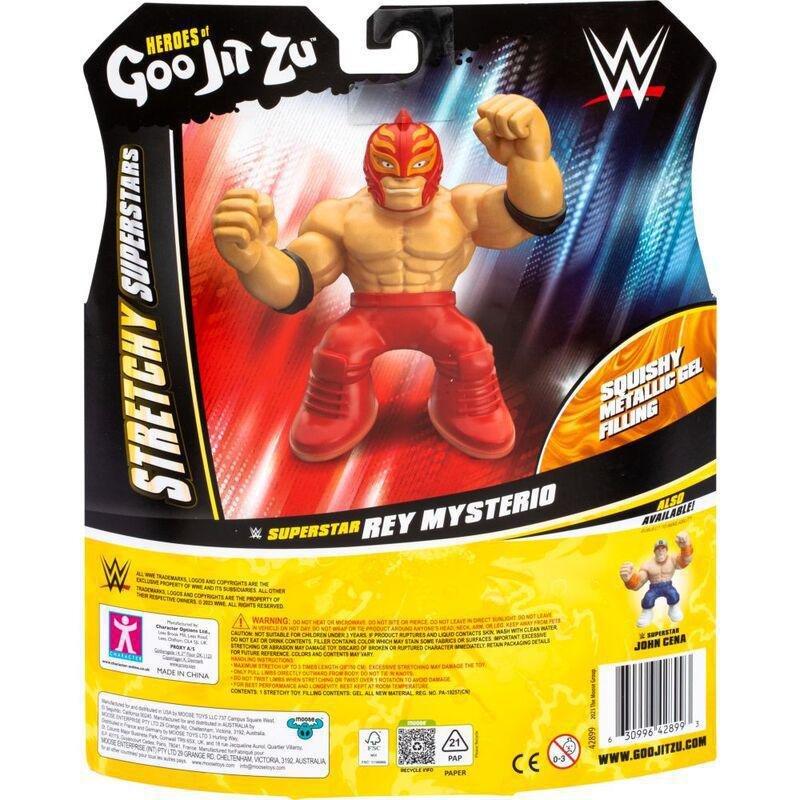 Heroes Of Goo Jit Zu Wwe Stretchy Superstars Rey Mysterio, , large image number 0