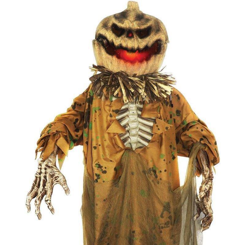 Mad Toys Standing Pop-Up Pumpkin Head Jack Olantern with Light And Sound, , large image number 2