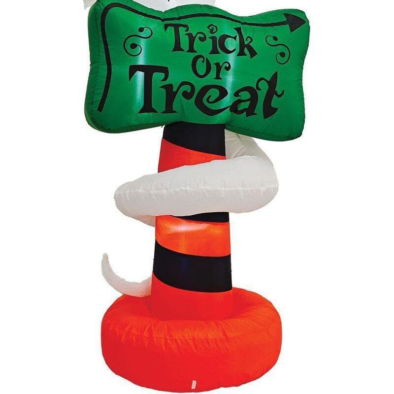 Mad Toys Inflatable Halloween Marker Trick Or Treat with LED Lights, , large image number 2