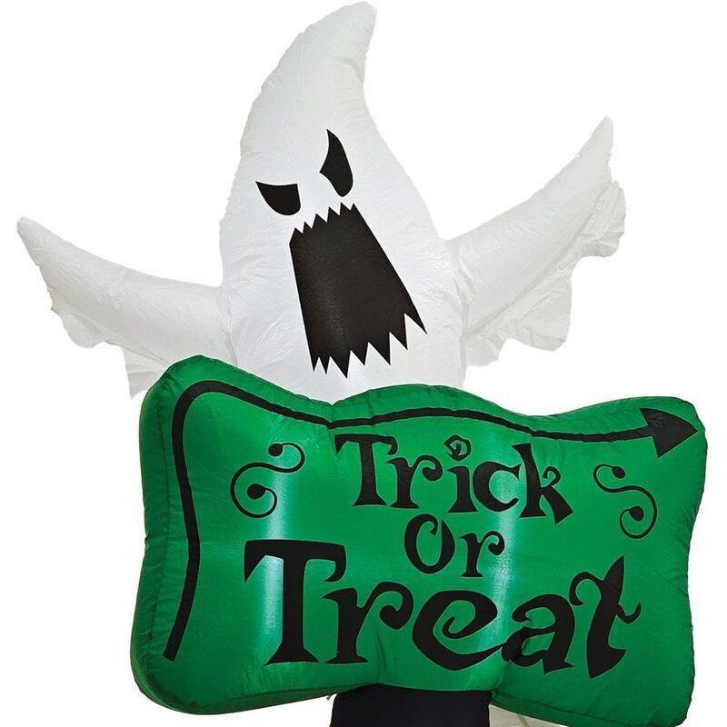 Mad Toys Inflatable Halloween Marker Trick Or Treat with LED Lights, , large image number 3