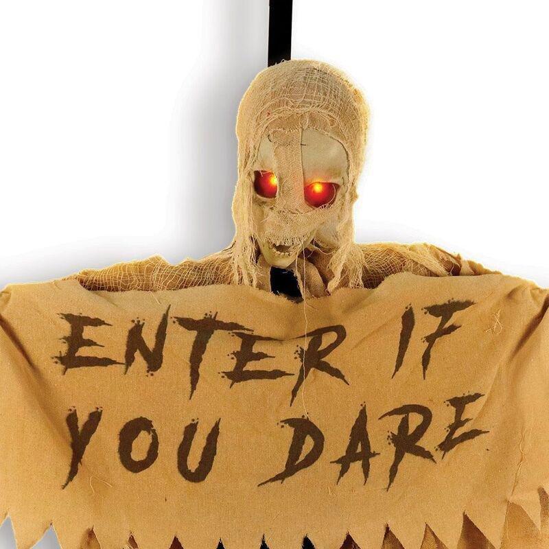 Mad Toys Hook-Over Door Mummy with Light-Up Eyes And Sound, , large image number 1