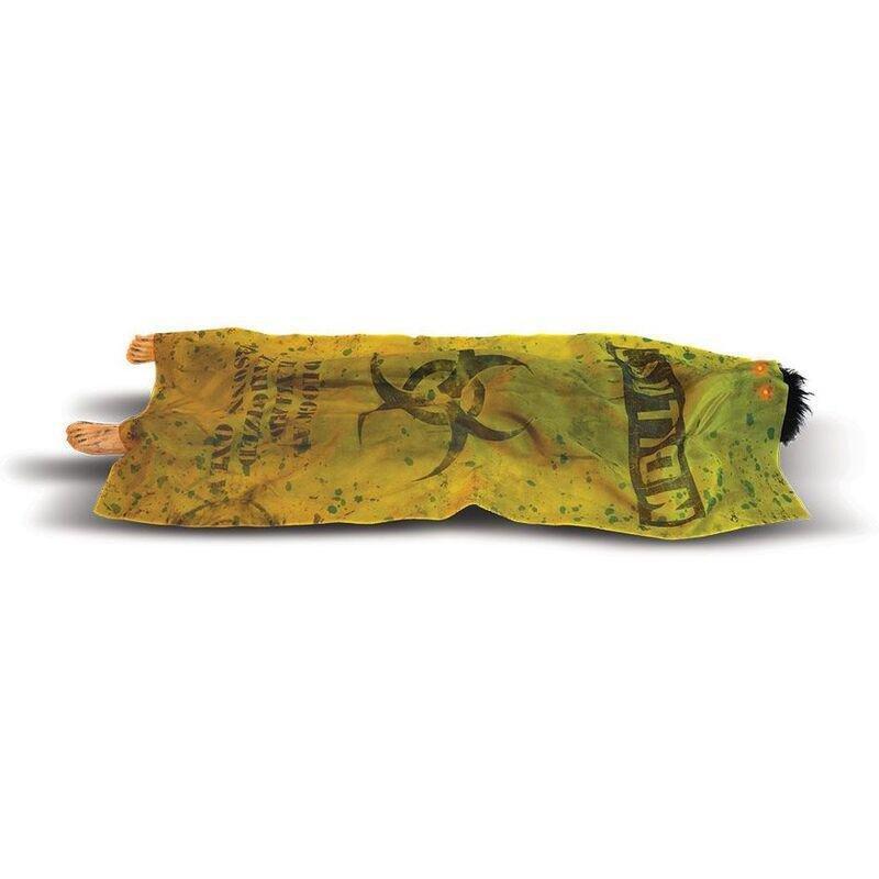 Mad Toys Scary Fake Zombie Corpse with Light-Up Eyes And Sound, , large image number 0