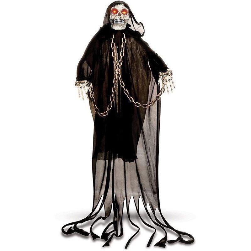 Mad Toys Hanging Chained Reaper with Ligh-Up Eyes And Sound, , large image number 0