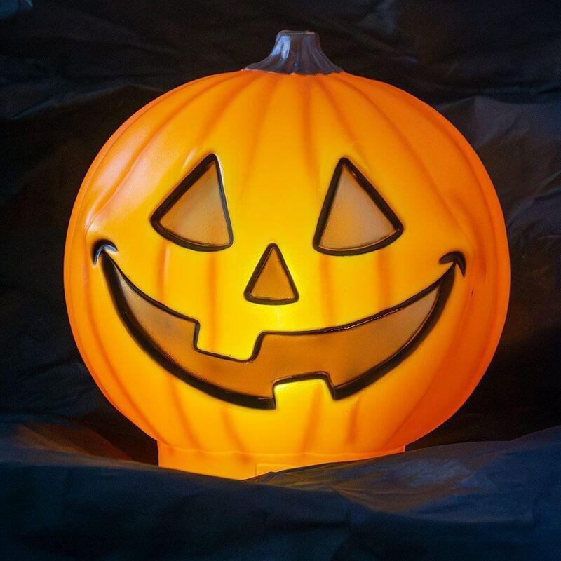 Mad Toys Creepy Ligh-Up Pumpkin Centerpiece, , large image number 5