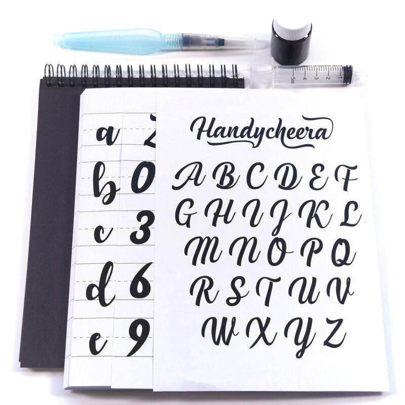 Kikkerland Crafters Brush Lettering Kit, , large image number 1