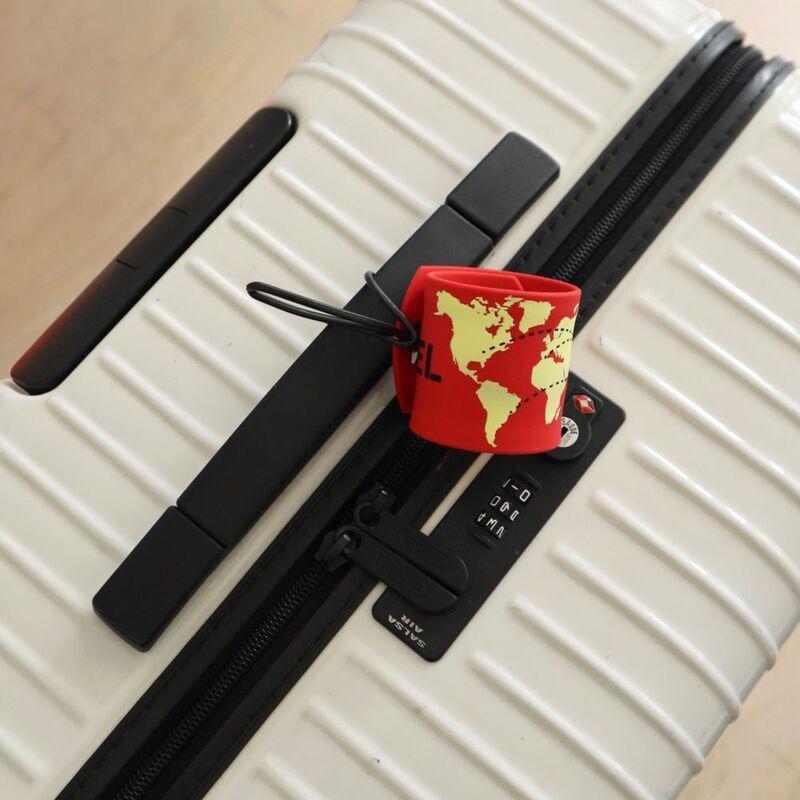 Kikkerland Slap Luggage Tag - Red, , large image number 2