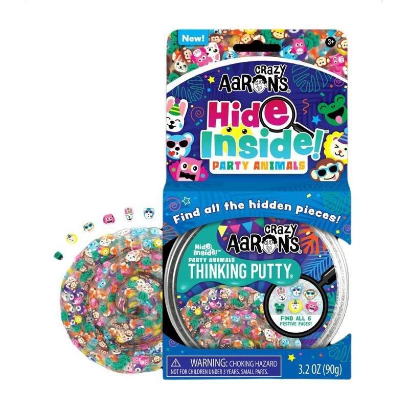Crazy Aaron's Hide Inside Party Animals Thinking Putty, , large image number 1