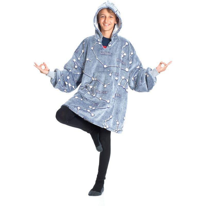 Kanguru Hoodie Wearable Blanket Kids Kangurone Glow Constellations, , large image number 3