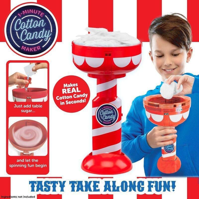 Big Time 1-Minute Machine Cotton Candy Maker, , medium