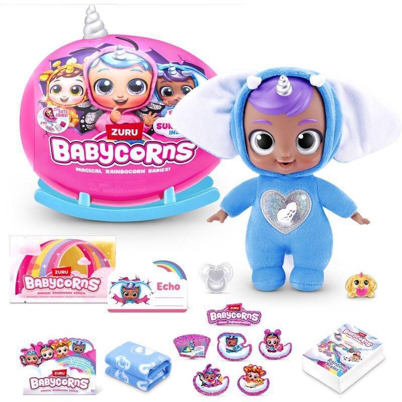 Zuru Babycorns Magical Rainbocorn Babies! Series 1 Small Plush (Assorted - Includes 1), , large image number 1