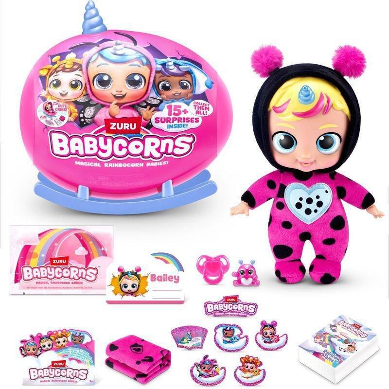 Zuru Babycorns Magical Rainbocorn Babies! Series 1 Small Plush (Assorted - Includes 1), , large image number 4