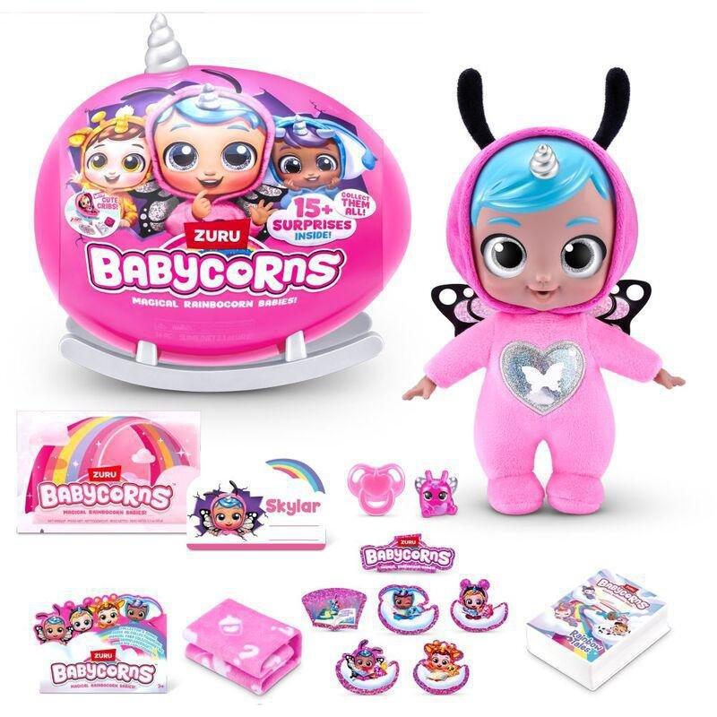 Zuru Babycorns Magical Rainbocorn Babies! Series 1 Small Plush (Assorted - Includes 1), , large image number 5