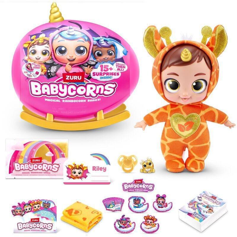 Zuru Babycorns Magical Rainbocorn Babies! Series 1 Small Plush (Assorted - Includes 1), , large image number 6