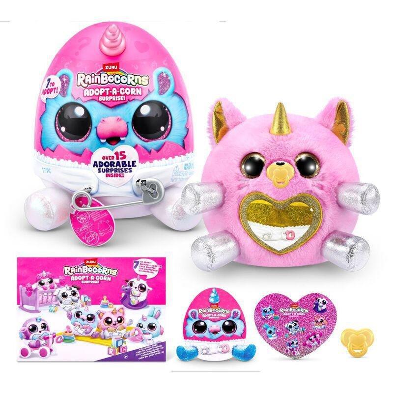Zuru Rainbocorns Adopt-A-Corn Surprise! Series 1 Small Plush (Assorted- Includes 1), , large image number 4