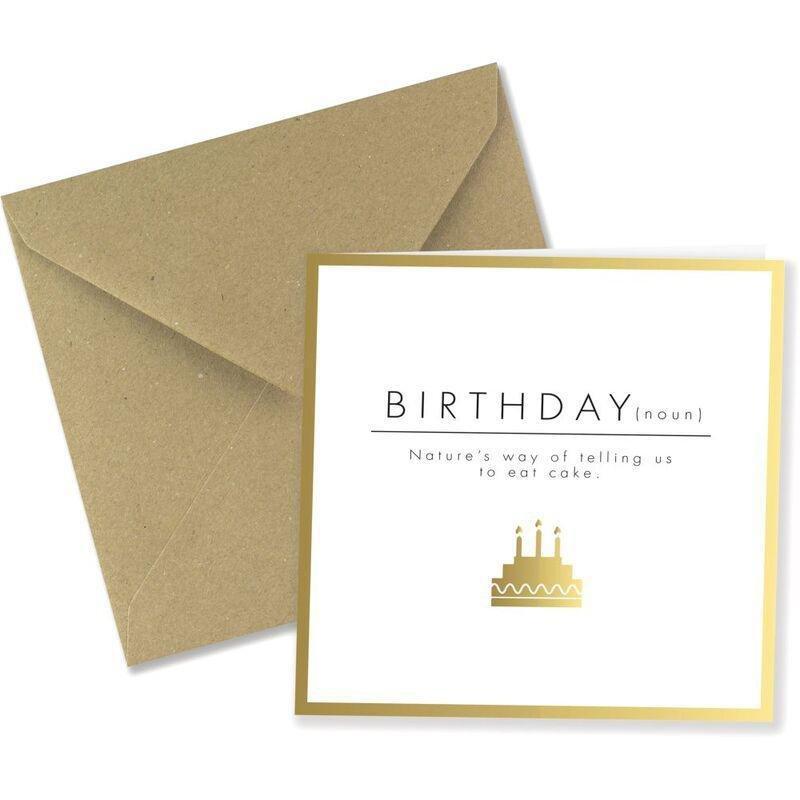 Share The Love Birthday (Noun) - Birthday Greeting Card (15 x 15 Cm), , large image number 0