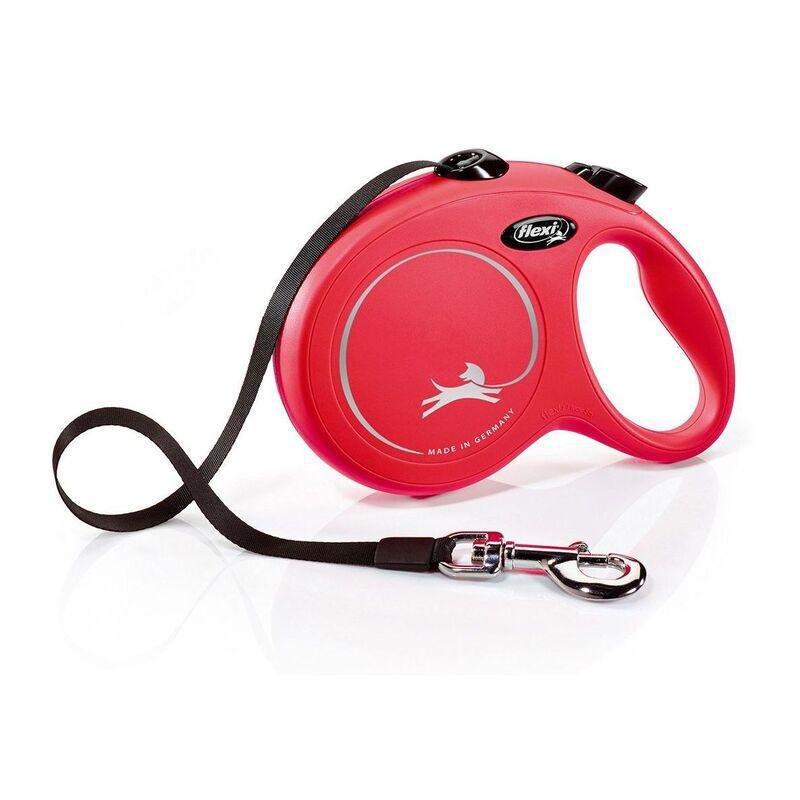 Flexi New Classic L Tape Cat/Dog Leash 5M - Red, , large image number 0