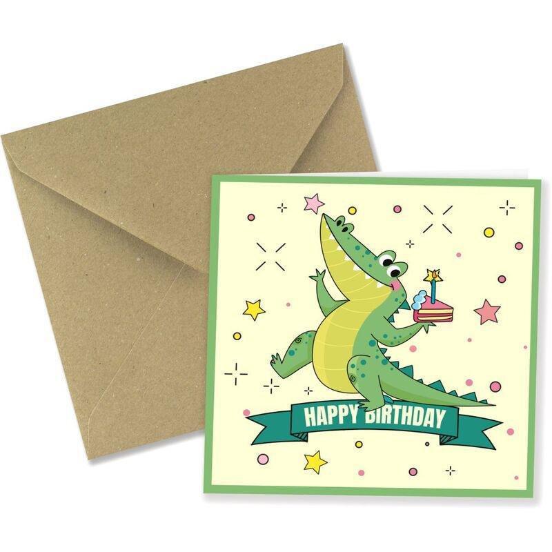 Share The Love Happy Birthday - Kids Birthday Greeting Card (15 x 15 Cm), , medium