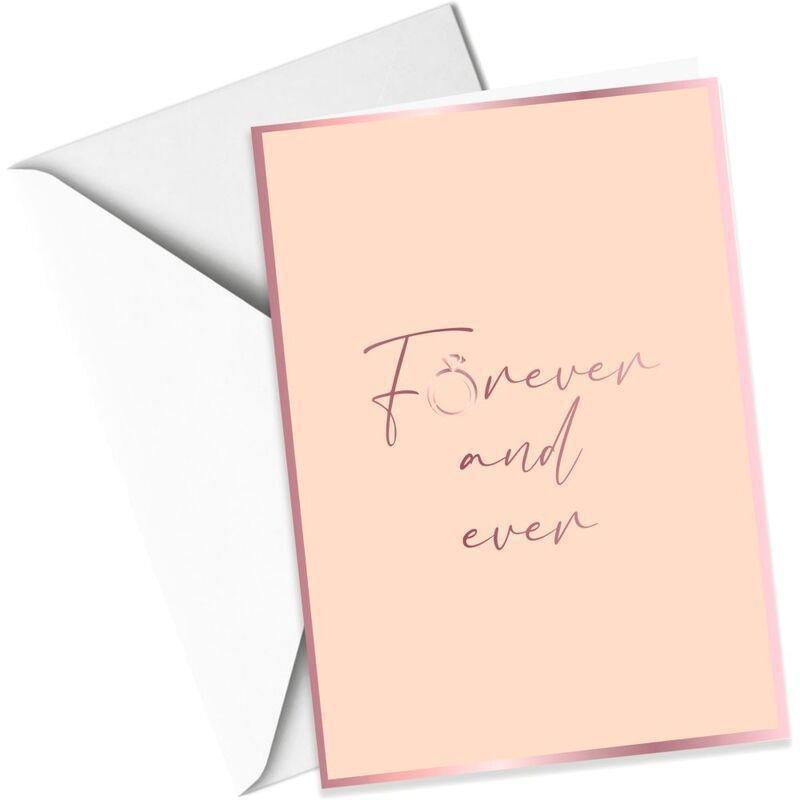 Share The Love Forever And Ever - Love Greeting Card (21 x 15 Cm), , large image number 0