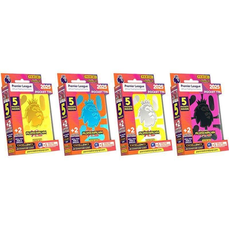 Panini Premier League 2025 Adrenalyn XL Pocket Tin (Assortment), , large image number 0