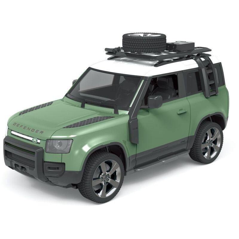 RW Land Rover Defender 1.12 Scale Remote Control Car - Silver or Army Green (Includes 1), , large image number 1