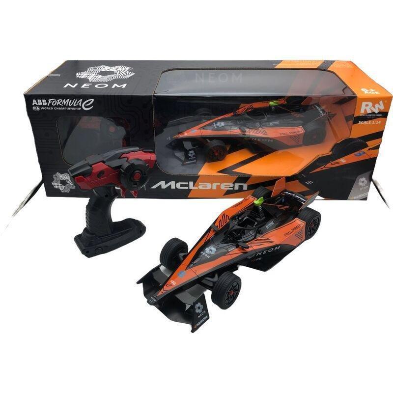 RW Neom Mclaren Formula E 1.14 Scale Remote Control Car - Orange, , large image number 1