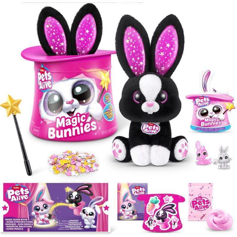 Zuru Pets Alive Series 1 Magic Bunnies Surprise Plush (Assorted - Includes 1), , large image number 2