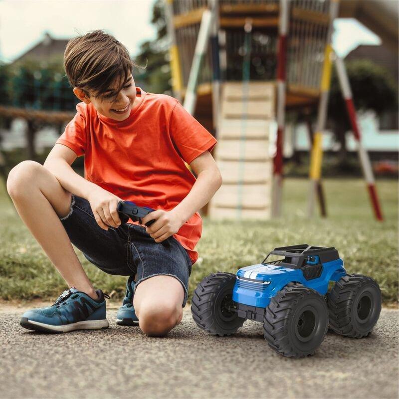 Sharper Image Rampage Renegade Off-Road Truck Remote Control Car - Blue, , large image number 8