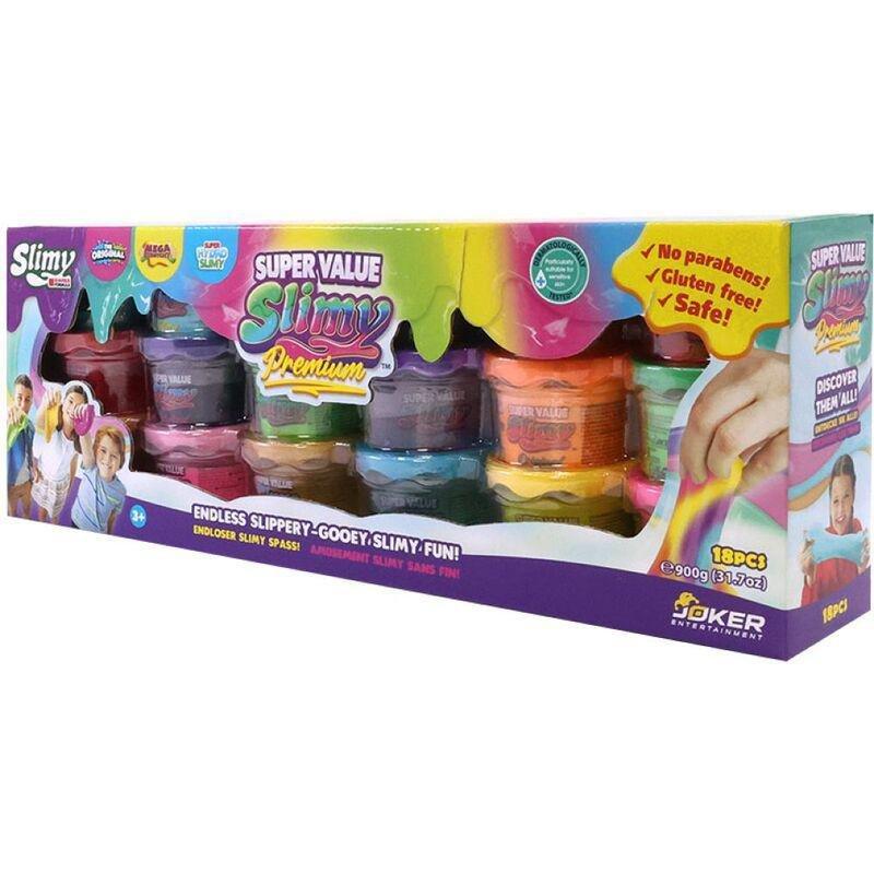Slimy Super Value Slimy Premium (Pack of 18) (Assortment), , medium