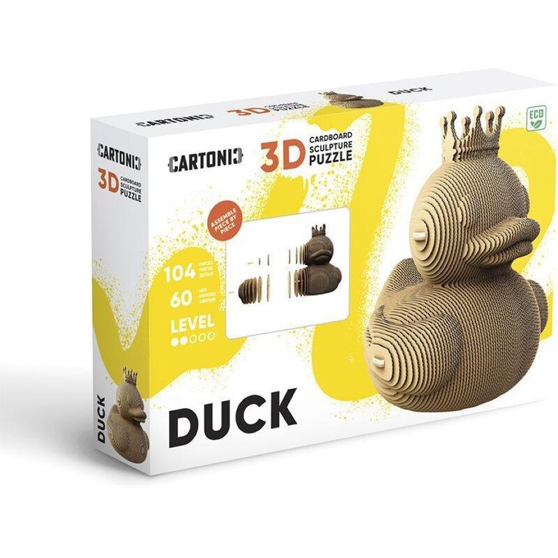 Cartonic 3D Rubber Duck Puzzle (104 Pieces), , large image number 2
