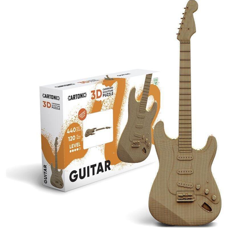 Cartonic 3D Guitar Puzzle (440 Pieces), , large image number 1