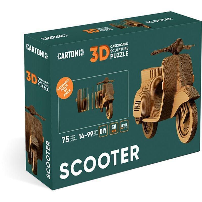 Cartonic 3D Scooter Puzzle (75 Pieces), , large image number 2