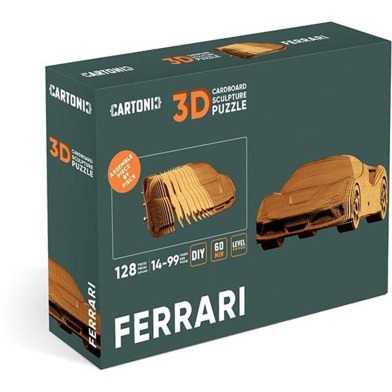 Cartonic 3D Ferrari Puzzle (128 Pieces), , medium