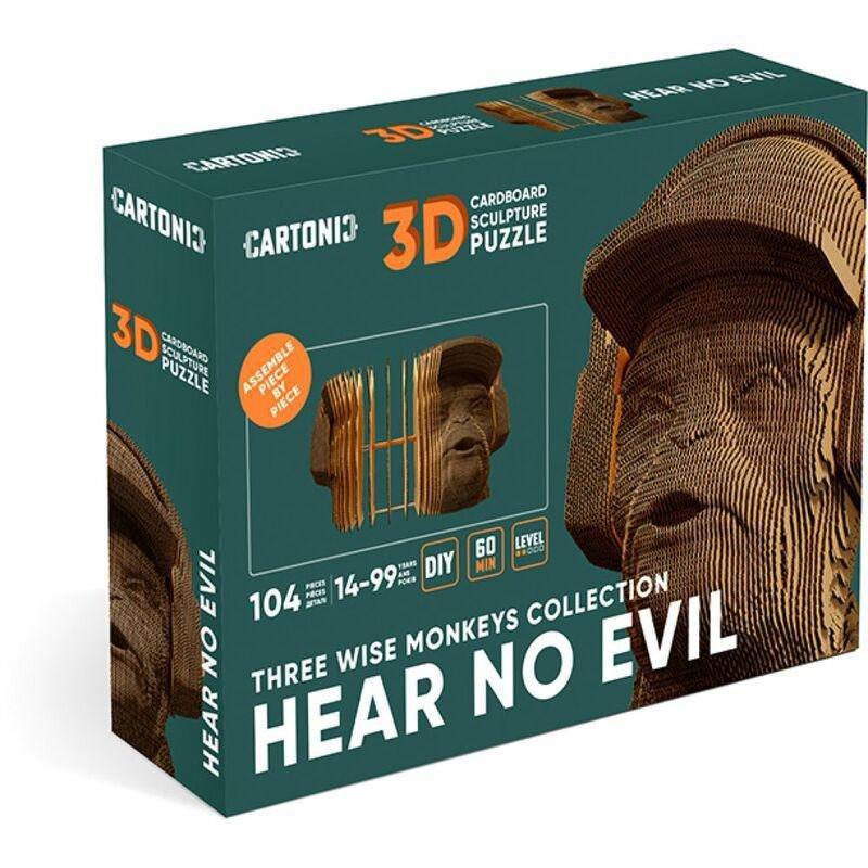 Cartonic 3D See No Evil Puzzle (95 Pieces), , large image number 2