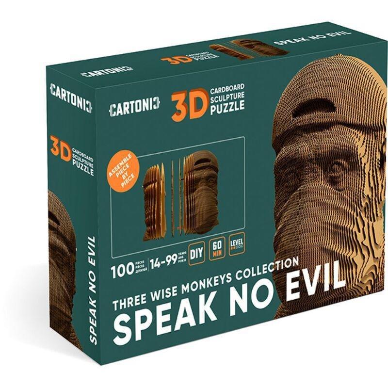 Cartonic 3D Speak No Evil (104 Pieces), , large image number 1