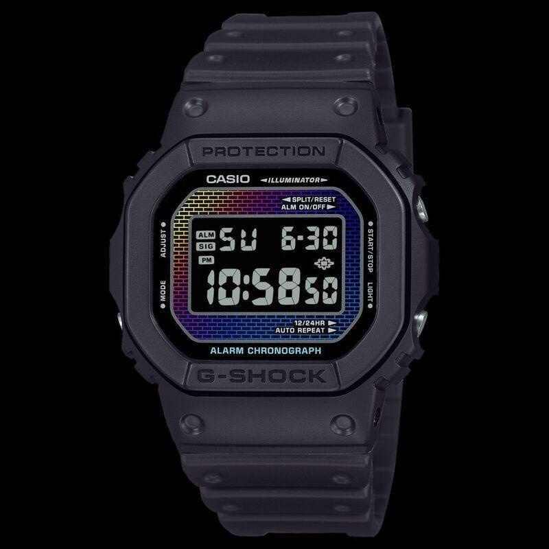 Casio DW-5600RW-1DR G-Shock Men's Digital Resin Watch - Black, , large image number 1