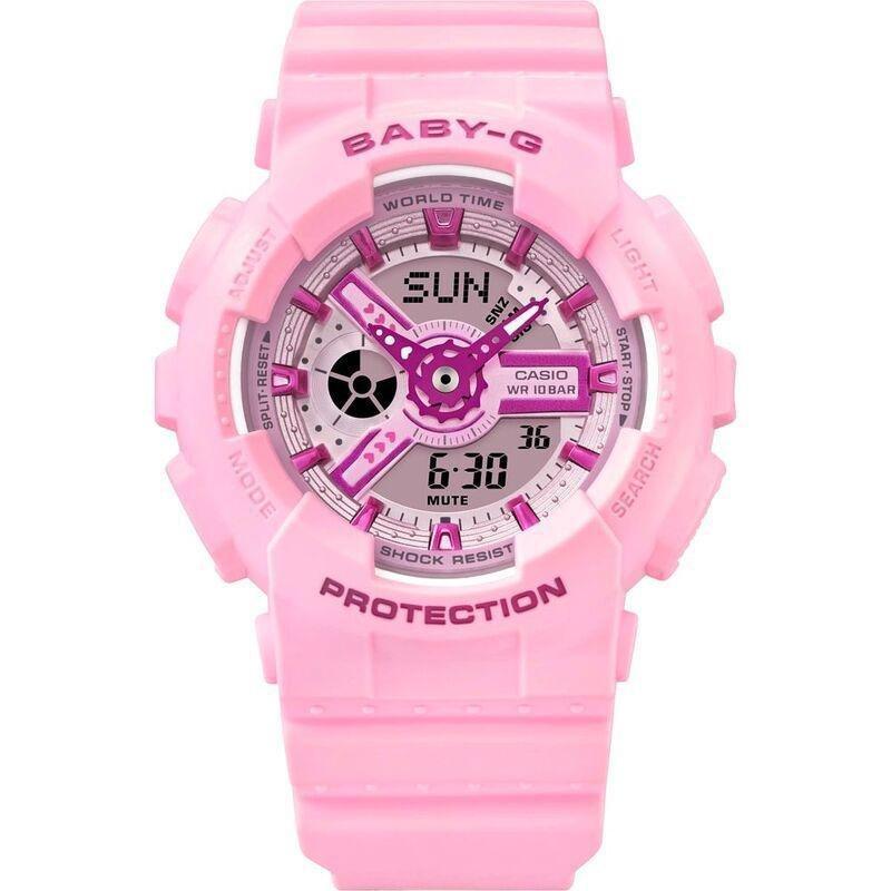 Casio BA-110YK-4ADR Baby-G Women's Analog/Digital Resin Watch - Pink, , large image number 1