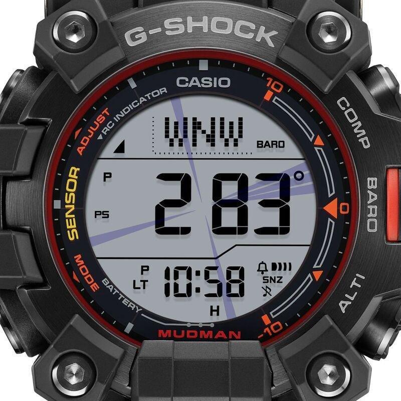 Casio GW-9500MEC-1DR G-Shock Men's Digital Resin Watch - Black, , large image number 2