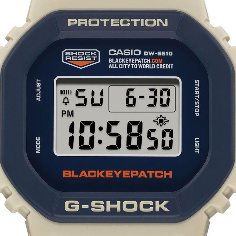 Casio DW-5610BEP-2DR G-Shock Men's Digital Resin Watch - Blue / Blue, , large image number 3