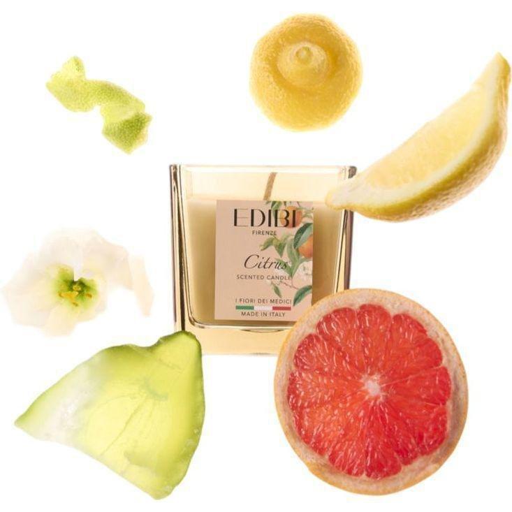 Edibi Firenze Citrus Square Candle 180g, , medium