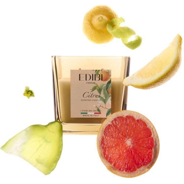 Edibi Firenze Citrus Square Candle 350g, , medium