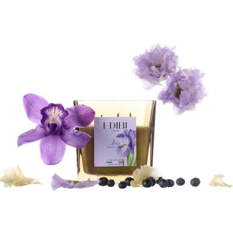 Edibi Firenze Iris Square Candle 500g, , large image number 0