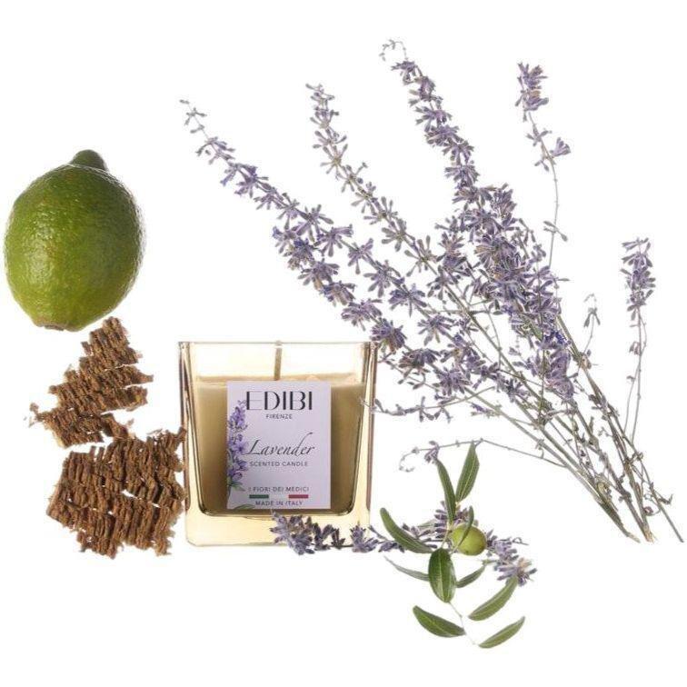 Edibi Firenze Lavender Square Candle 180g, , large image number 0