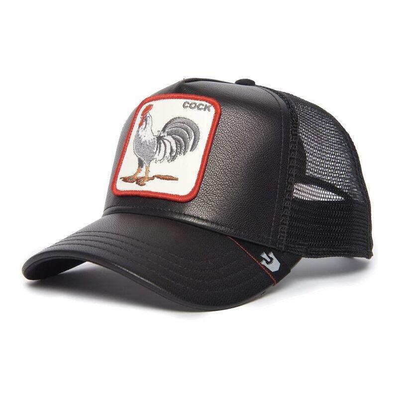 Goorin Bros Cock Will Prevail Black Cap, , medium
