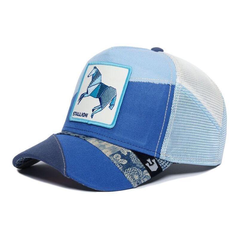 Goorin Bros Farmigami Self Reliant Blue Cap, , medium
