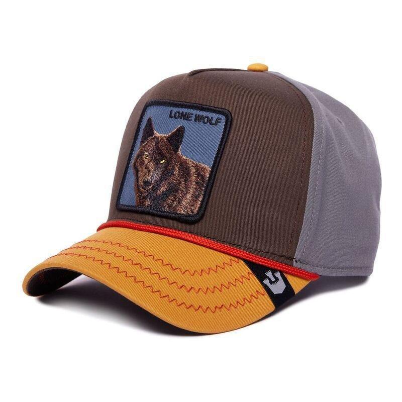 Goorin Bros Lone Wolf 100 Brown Cap, , large image number 0