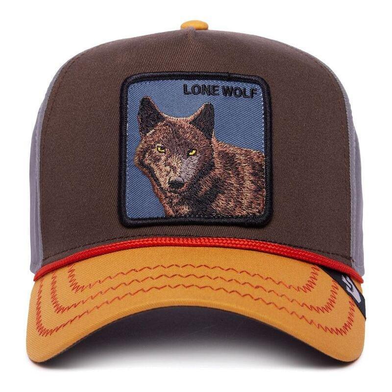 Goorin Bros Lone Wolf 100 Brown Cap, , large image number 2