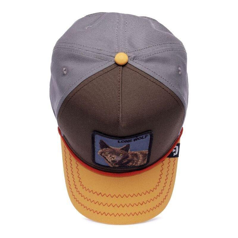 Goorin Bros Lone Wolf 100 Brown Cap, , large image number 4