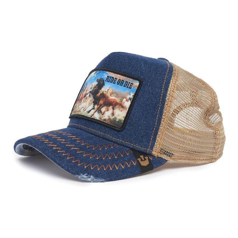 Goorin Bros Model No. 21D302D13 Indigo Cap, , medium